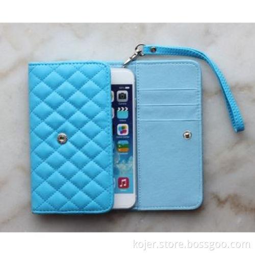 Latest Leather Wallet Case with Card Slots Inside for iPhone 6